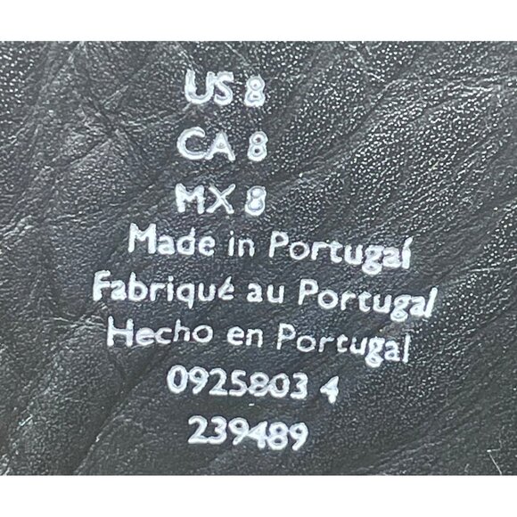 COS Women’s Purple Leather Stretch Panels Platform Hi Top Chelsea Boots Size 8 - Picture 6 of 11